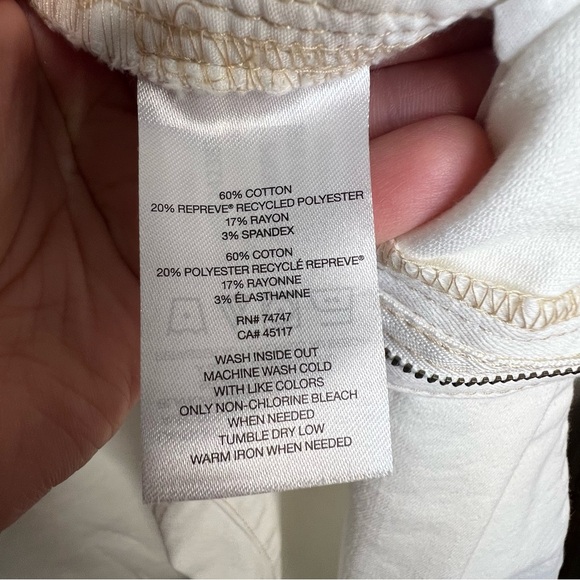 Natural Reflections Ultra Stretch White Boot Cut Jeans - Picture 7 of 11